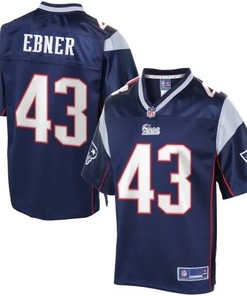 Nfl Pro Line Mens New England Patriots Nate Ebner Team Color Jersey