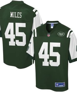 Nfl Pro Line Mens New York Jets Rontez Miles Team Color Jersey