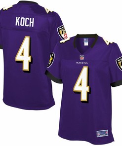 Nfl Pro Line Womens Baltimore Ravens Sam Koch Team Color Jersey