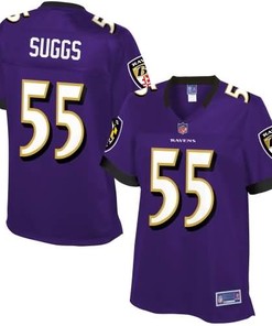 Nfl Pro Line Womens Baltimore Ravens Terrell Suggs Team Color Jersey
