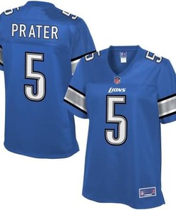 Nfl Pro Line Womens Detroit Lions Matt Prater Team Color Jersey