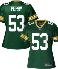 Nfl Pro Line Womens Green Bay Packers Nick Perry Team Color Jersey