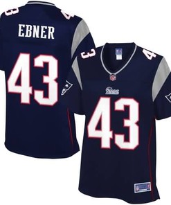 Nfl Pro Line Womens New England Patriots Nate Ebner Team Color Jersey
