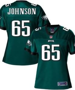 Nfl Pro Line Womens Philadelphia Eagles Lane Johnson Team Color Jersey