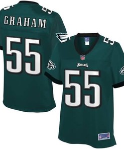 Nfl Pro Line Womens Philadelphia Eagles On Graham Team Color Jersey