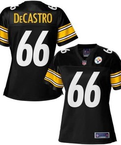Nfl Pro Line Womens Pittsburgh Steelers David Decastro Team Color Jersey