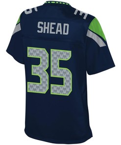 Nfl Pro Line Womens Seattle Seahawks Deshawn Shead Team Color Jersey