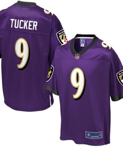 Nfl Pro Line Youth Baltimore Ravens Justin Tucker Team Color Jersey