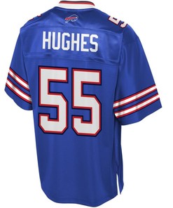 Nfl Pro Line Youth Buffalo Bills Jerry Hughes Team Color Jersey