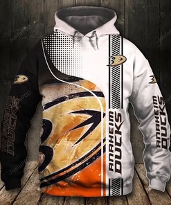 Nhl Anaheim Ducks 3D Hoodie Zip Hoodie Style 01