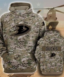 Nhl Anaheim Ducks 3D Hoodie Zip Hoodie Style 02