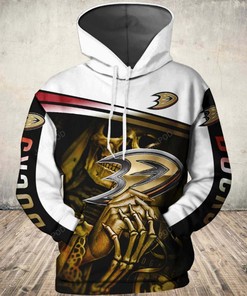 Nhl Anaheim Ducks 3D Hoodie Zip Hoodie Style 05