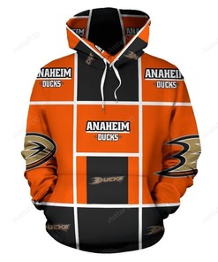 Nhl Anaheim Ducks 3D Hoodie Zip Hoodie Style 07