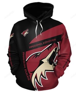 Nhl Arizona Coyotes 3D Hoodie Zip Hoodie Style 01