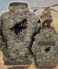 Nhl Arizona Coyotes 3D Hoodie Zip Hoodie Style 03