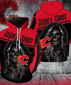 Nhl Calgary Flames 3D Hoodie Zip Hoodie Style 05