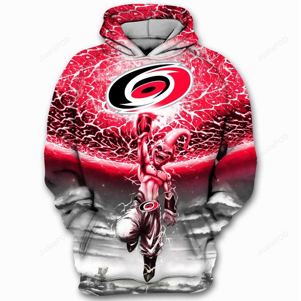 Nhl Carolina Hurricanes 3D Hoodie Zip Hoodie Style 02