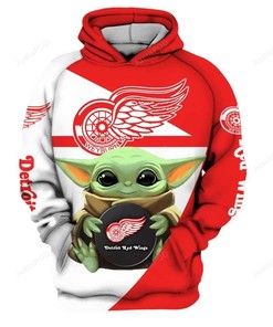 Nhl Detroit Red Wings 3D Hoodie Zip Hoodie Style 05