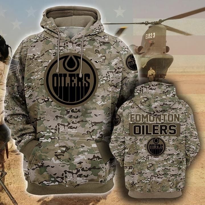 Nhl Edmonton Oilers 3D Hoodie Zip Hoodie Style 03