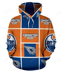 Nhl Edmonton Oilers 3D Hoodie Zip Hoodie Style 08