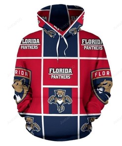 Nhl Florida Panthers 3D Hoodie Zip Hoodie Style 07