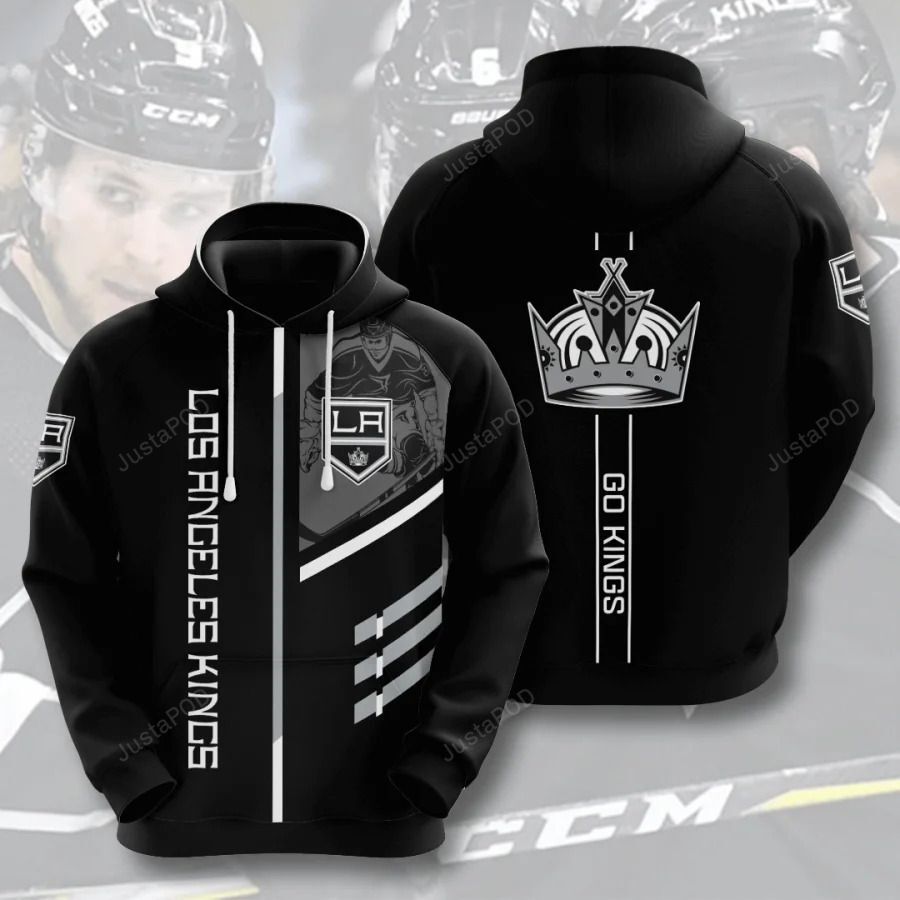 Nhl Los Angeles Kings 3D Hoodie Zip Hoodie Style 01