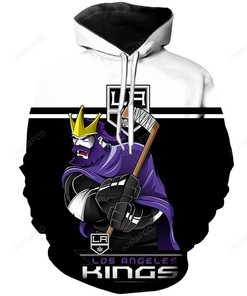 Nhl Los Angeles Kings 3D Hoodie Zip Hoodie Style 03