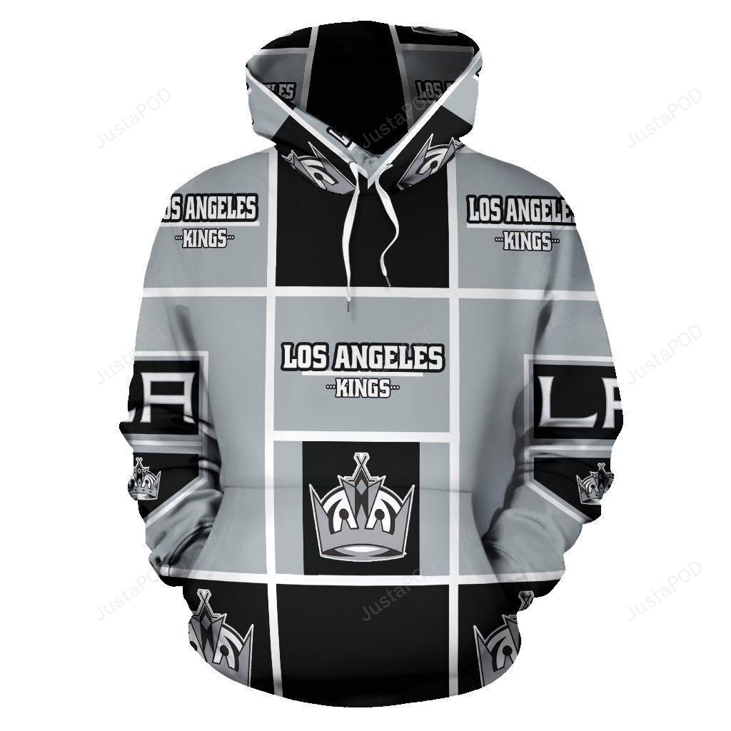 Nhl Los Angeles Kings 3D Hoodie Zip Hoodie Style 07