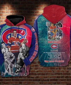 Nhl Montreal Canadiens 3D Hoodie Zip Hoodie Style 01