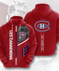 Nhl Montreal Canadiens 3D Hoodie Zip Hoodie Style 03