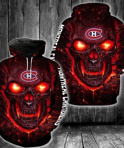 Nhl Montreal Canadiens 3D Hoodie Zip Hoodie Style 05