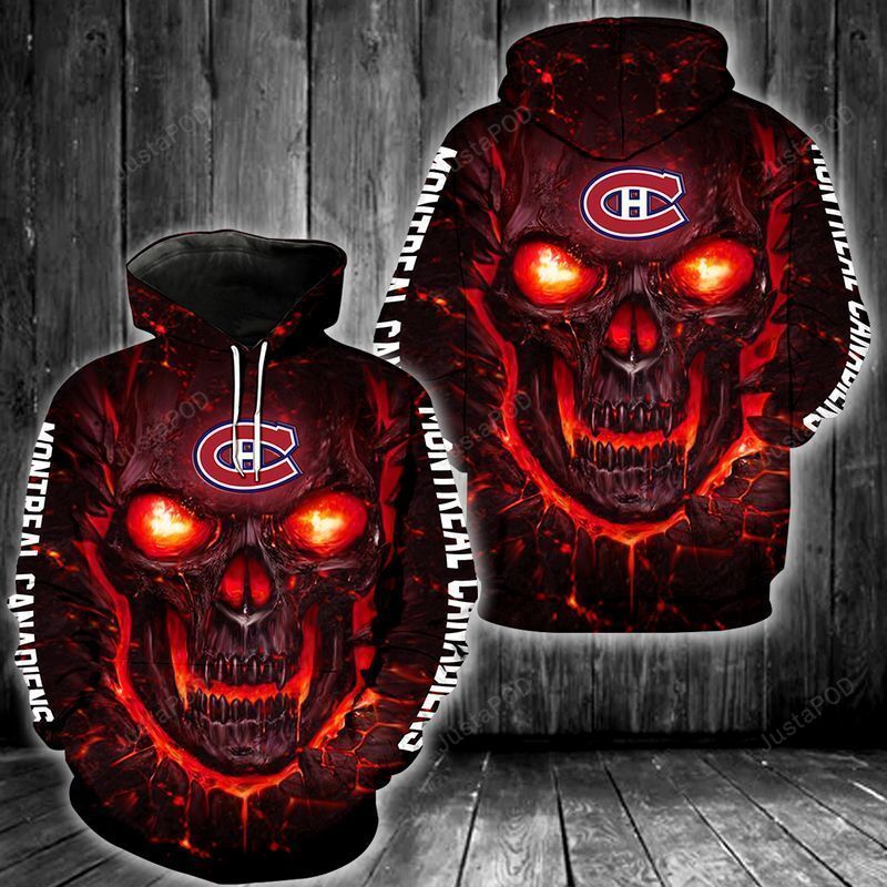 Nhl Montreal Canadiens 3D Hoodie Zip Hoodie Style 05