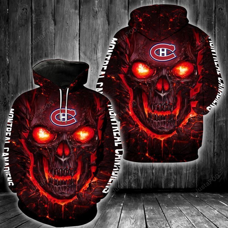 Nhl Montreal Canadiens 3D Hoodie Zip Hoodie Style 05