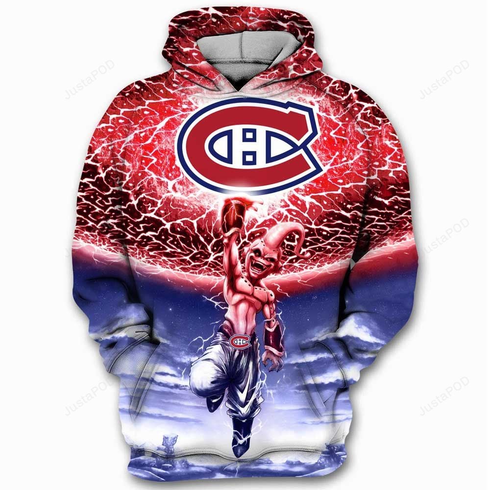 Nhl Montreal Canadiens 3D Hoodie Zip Hoodie Style 06
