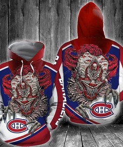 Nhl Montreal Canadiens 3D Hoodie Zip Hoodie Style 07