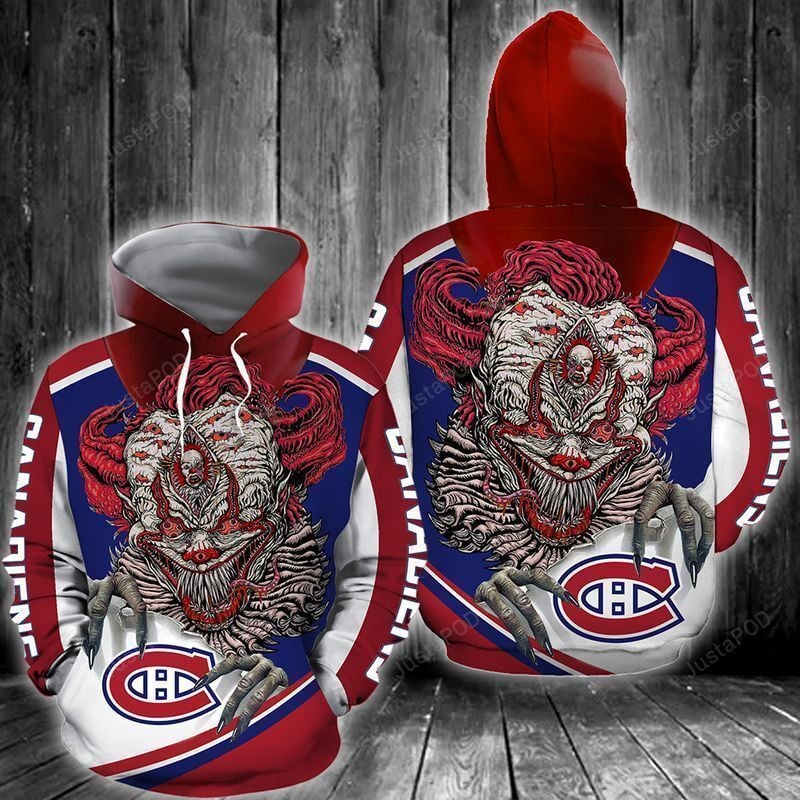 Nhl Montreal Canadiens 3D Hoodie Zip Hoodie Style 07