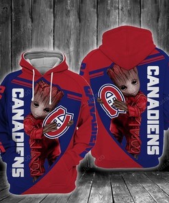 Nhl Montreal Canadiens 3D Hoodie Zip Hoodie Style 09