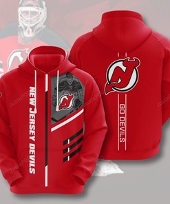 Nhl New Jersey Devils 3D Hoodie Zip Hoodie Style 01