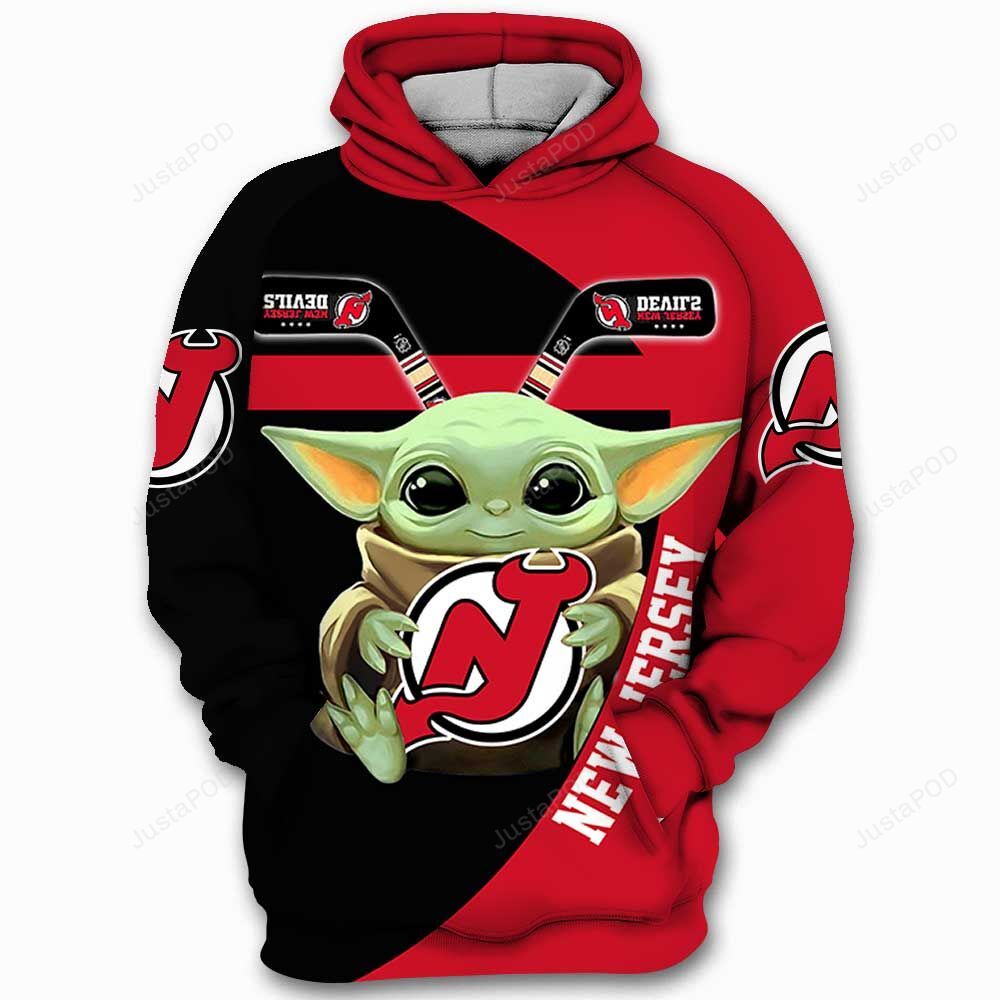 Nhl New Jersey Devils 3D Hoodie Zip Hoodie Style 02