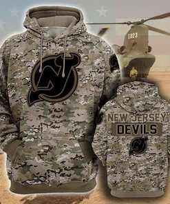 Nhl New Jersey Devils 3D Hoodie Zip Hoodie Style 03