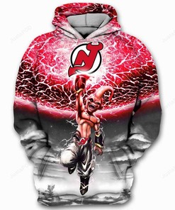 Nhl New Jersey Devils 3D Hoodie Zip Hoodie Style 08