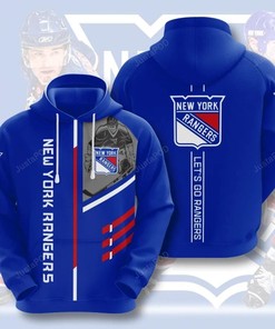 Nhl New York Rangers 3D Hoodie Zip Hoodie Style 05