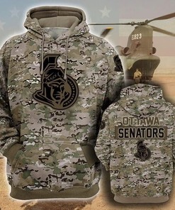 Nhl Ottawa Senators 3D Hoodie Zip Hoodie Style 01
