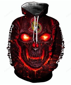 Nhl Ottawa Senators 3D Hoodie Zip Hoodie Style 02
