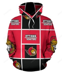 Nhl Ottawa Senators 3D Hoodie Zip Hoodie Style 05
