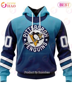 Nhl Pittsburgh Penguins Special Retro Gradient Design 3D Hoodie