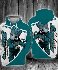 Nhl San Jose Sharks 3D Hoodie Zip Hoodie Style 06