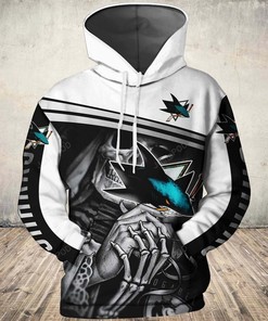 Nhl San Jose Sharks 3D Hoodie Zip Hoodie Style 07