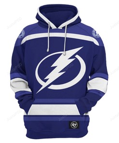 Nhl Tampa Bay Lightning 3D Hoodie Zip Hoodie Style 01