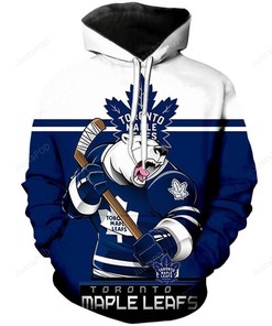 Nhl Toronto Maple Leafs 3D Hoodie Zip Hoodie Style 01